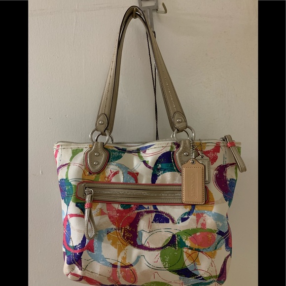 Coach multicolor bag - Picture 2 of 3